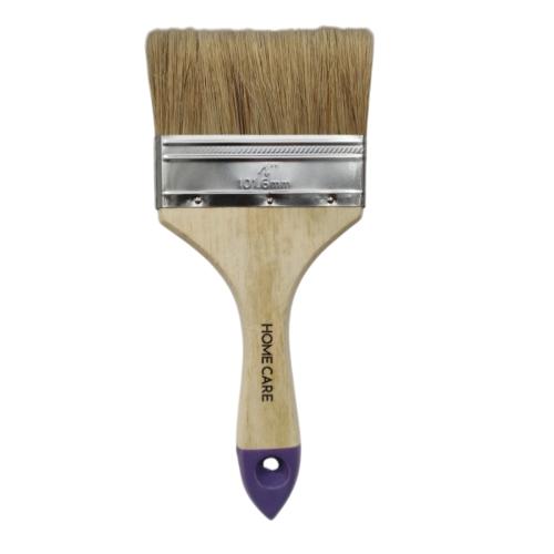 4 IN / HOME CARE WHITE Kuas Cat Tembok Kayu Besi Air Acyrlic Paint Brush