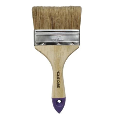 4 IN / HOME CARE WHITE Kuas Cat Tembok Kayu Besi Air Acyrlic Paint Brush