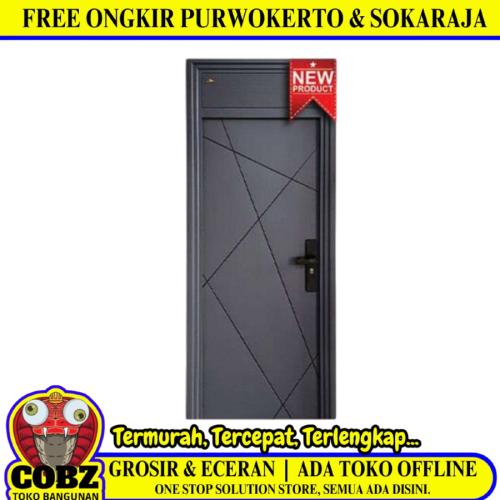 5 CM x 90 CM x 240 CM / FORTRESS SHD 90.01 SINGLE Pintu Kamar Mandi Baja Set