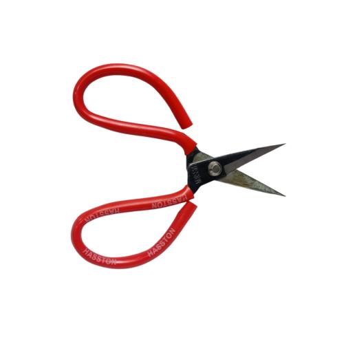 6 IN / HASSTON Gunting Kodok Bahan Kain Kulit Seng Alloy Steel Scissors