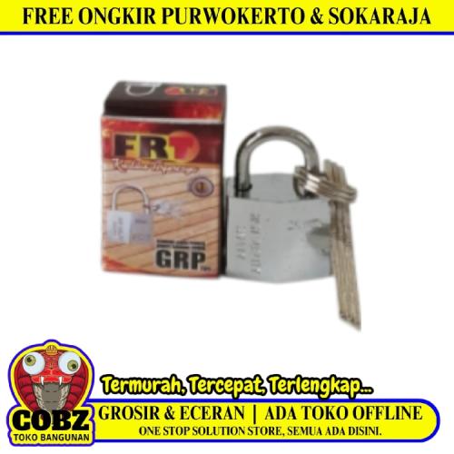 20 MM / FRT Gembok Pintu Pagar Padlock Anti Maling Leher Pendek
