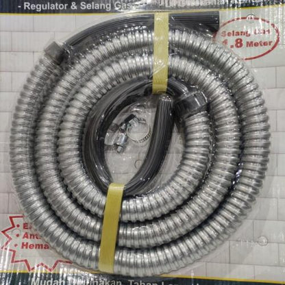 180 CM / SCORE Selang Regulator Gas LPG Kompor Dapur Standar Saja
