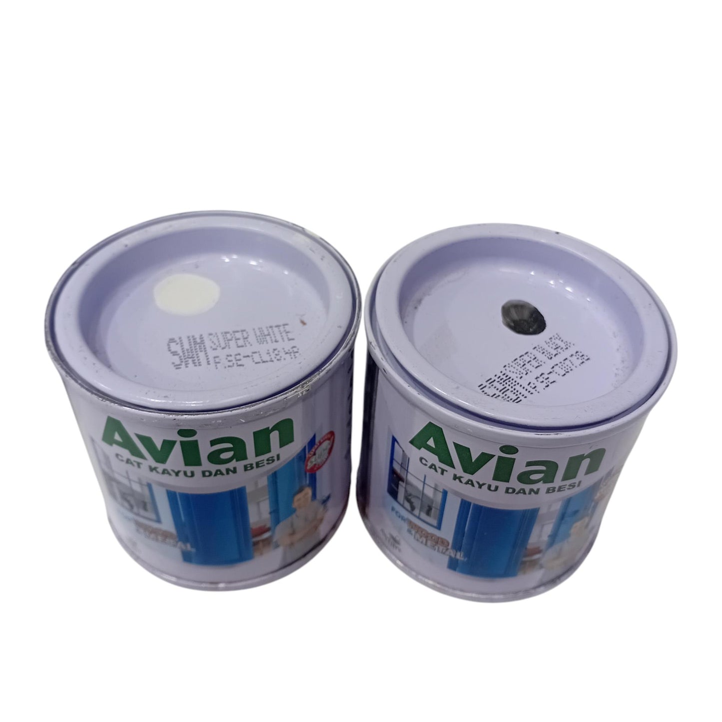 100 CC / AVIAN MATT Cat Kayu Besi Wood Metal Paint Kaleng