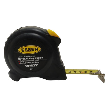 10M / ESSEN Meteran Alat Ukur Tukang Bangunan Measuring Tape
