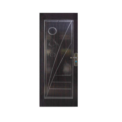 4 CM x 80 CM x 200 CM / FORTRESS METAL 80.03 SINGLE DOOR Pintu Baja Coklat Set