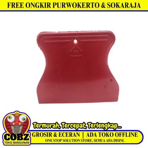 5 IN / TH Sekrap Daun Kape Scrapper Cat Perata Acian Plastik PVC