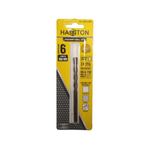 6MM / HASTON Masonry Drill Bits Mata Bor Beton Tembok Dinding
