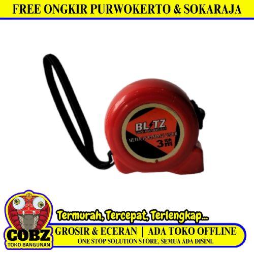 3 M / BLITZ Meteran Alat Ukur Tukang Bangunan Measuring Tape