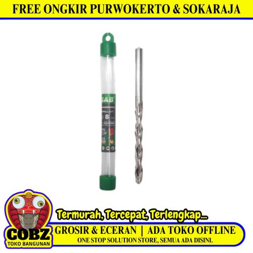 8 MM / SAB Masonry Drill Bits Mata Bor Beton Tembok Dinding