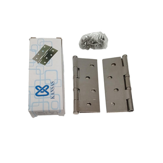 4 IN / KANSAS  Engsel Kupu Kupu Pintu Jendela Hinge Stainless Set