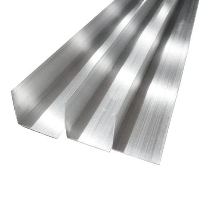 2.5 CM x 2.5 CM x 6 M / TM Lis Meja Etalase Rak Siku Aluminium Batang