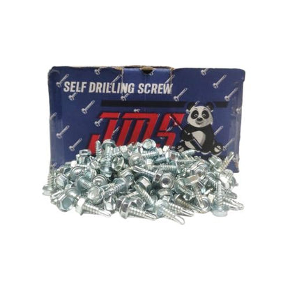 #10 x 16 MM / JMS Roofing Baut Sekrup Atap Baja Ringan Putih Dus