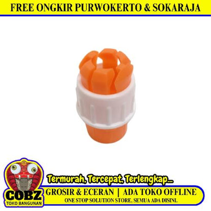 1/2 IN - 5/8 IN / COBZ Konektor Sambungan Klem Selang Ke Keran PVC