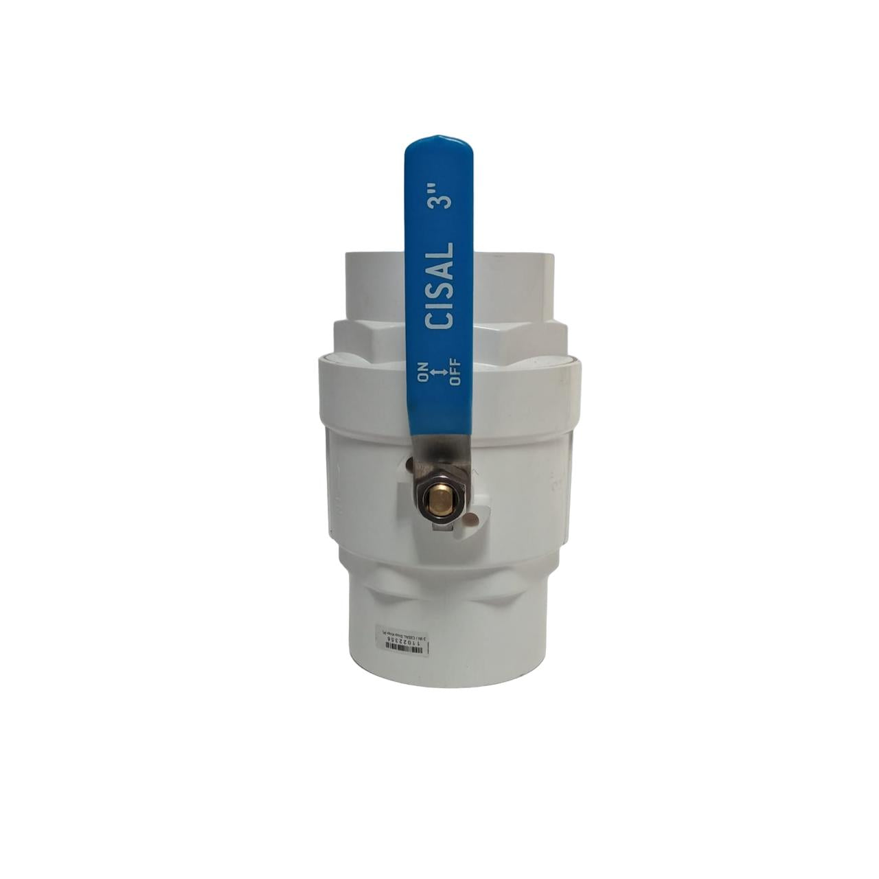 3 IN / CISAL Stop Kran Polos Ball Valve Engkol Plastik PVC