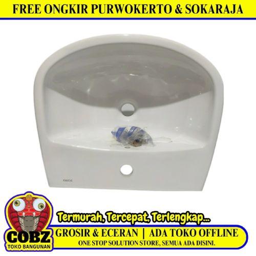 40 CM x 49 CM x 23 CM / TOTO LW 247  Wastafel Cuci Tangan Kecil Putih Keramik