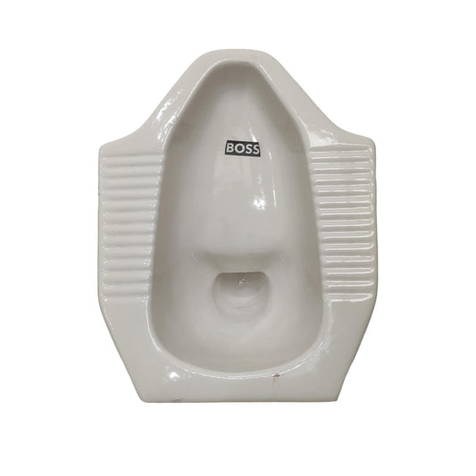 50 CM x 39 CM x 25 CM / BOSS Kloset Jongkok Toilet Putih Keramik