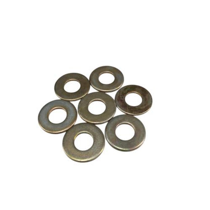6 MM / TM Ring Plat Washer Plate Baut Sekrup Bulat Kuning Biji