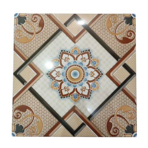 40 CM x 40 CM / ARWANA ZARAGOZA Keramik Lantai Rumah Glossy Brown Dus