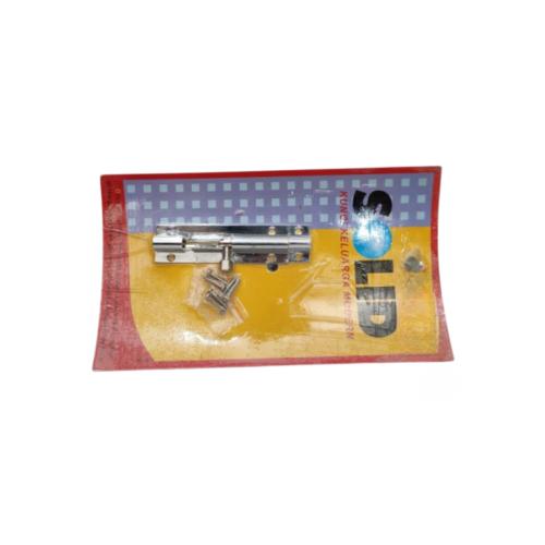 3  IN / SOLID Grendel Kunci Slot Pintu Jendela Stainless