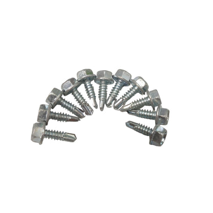 #12 x 16 MM / VIPER Roofing Baut Sekrup Atap Baja Ringan Putih Dus