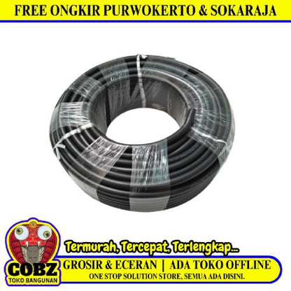 2 INTI x 1.5 MM / TM NYM Tunggal Kabel Tembaga SNI Hitam Meter