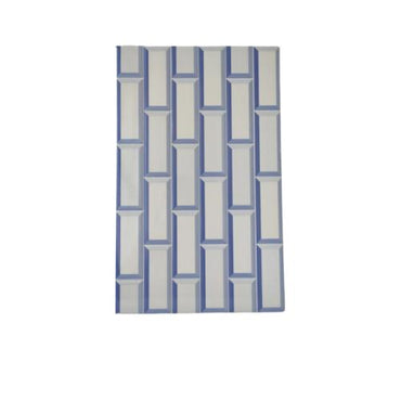 25 CM x 40 CM / UNO ZURICH Keramik Dinding Kamar Mandi Glossy Blue Dus