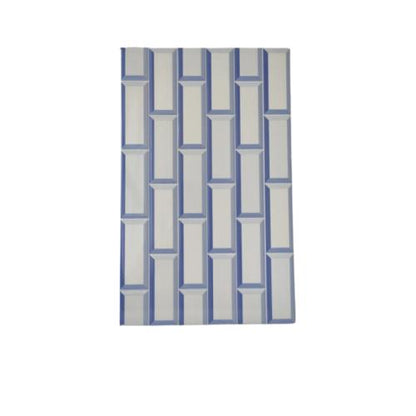 25 CM x 40 CM / UNO ZURICH Keramik Dinding Kamar Mandi Glossy Blue Dus