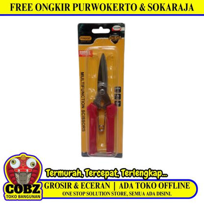 7 1/2 IN / FREED Gunting Dahan Lurus Ranting Tanaman Pruning Shears