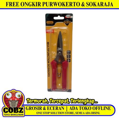 7 1/2 IN / FREED Gunting Dahan Lurus Ranting Tanaman Pruning Shears