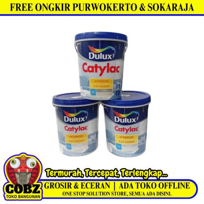4 KG / DULUX CATYLAC INTERIOR Cat Dasar Tembok Sealer Primer Wall Paint Galon