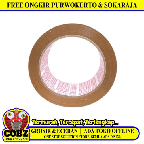 48 MM / DAIMARU Isolasi Selotipe Lakban Stationary Tape Coklat