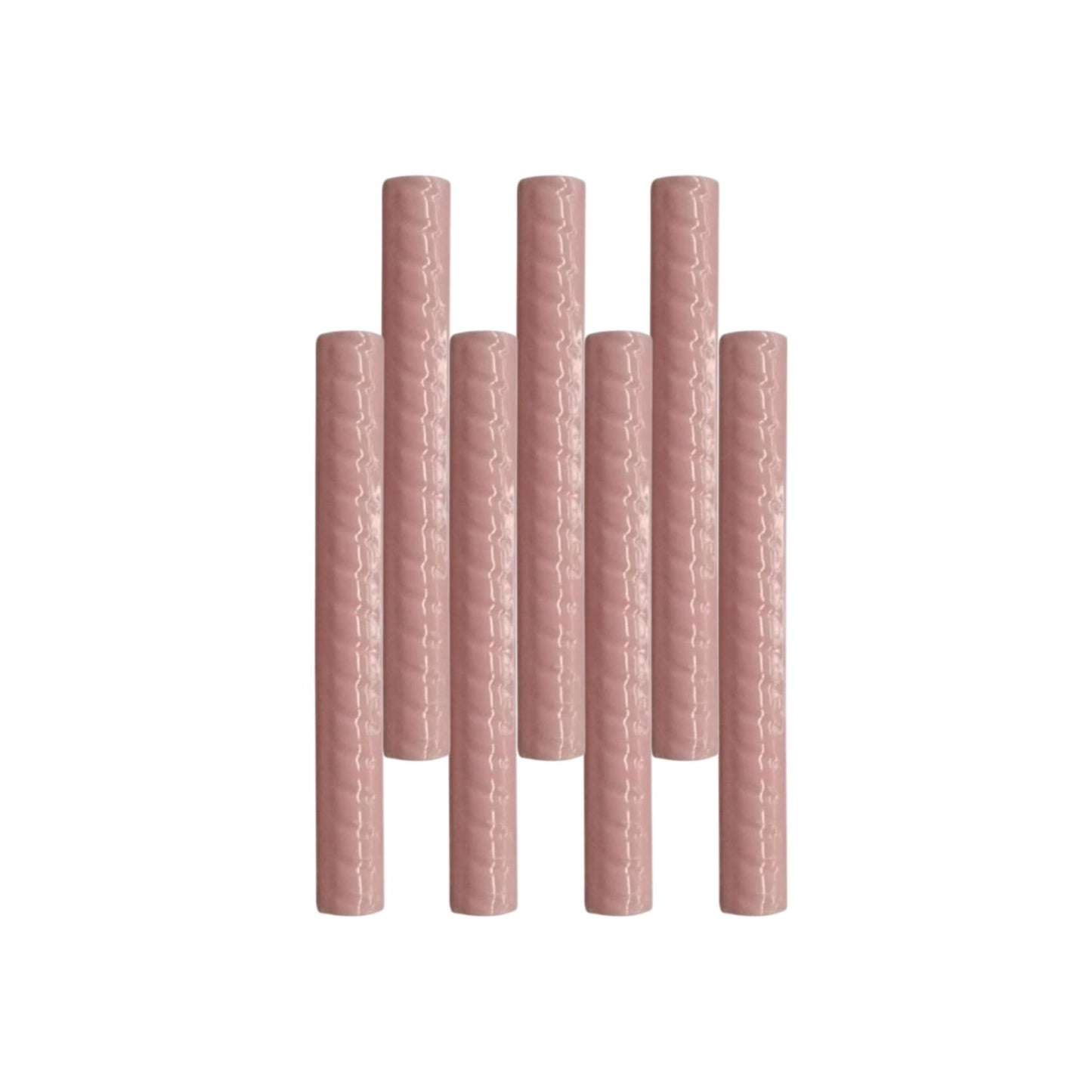 20 CM / TM Kuku Macan Bon Bon Lis Keramik Ulir Pink Lembar