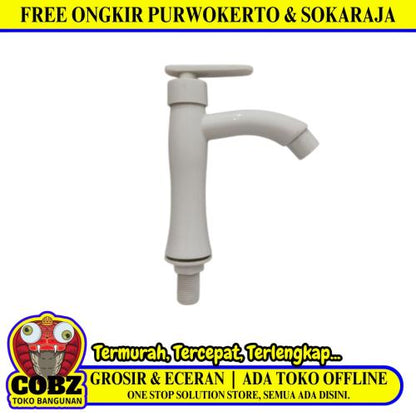 1/2 IN / COBZ KWB-04 Kran Air Sink Wastafel Bak Cuci Piring Plastik PVC
