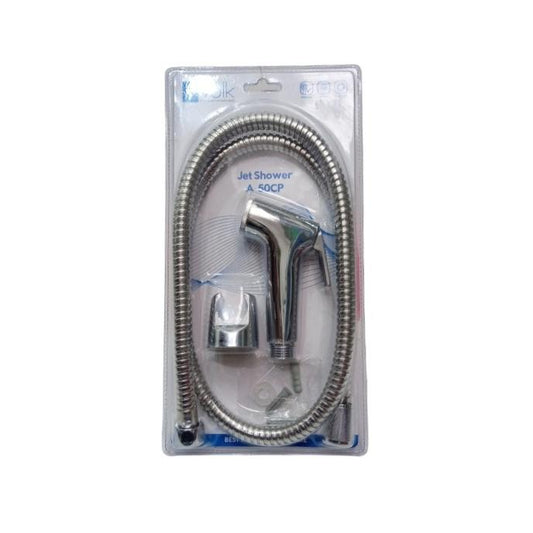 1/2 IN x 120 CM / VOLK A 50CP Jet Shower Cebok Toilet Stainless Set