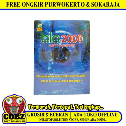 600 GR / BIO 2000 Anti Sumbat Pembersih Saluran Pipa WC Mampet Dus