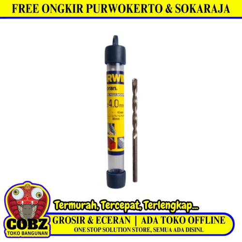 4 MM / IRWIN MASONRY Masonry Drill Bits Mata Bor Beton Tembok Dinding