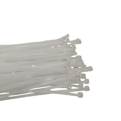 3.6 MM x 300 MM / MATSUI Kabel Cable Ties Tali Ripet 30 CM Putih Pack