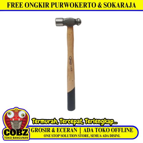 6 OZ / VENUS Palu Martil Konde Ballpoint Hammer Gagang Kayu