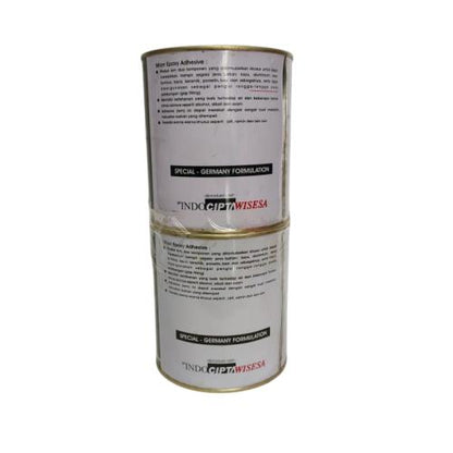 1 KG + 1 KG / MILAN EPOXY ADHESIVE Lem Kayu 2 Komponen Resin Hardener Set