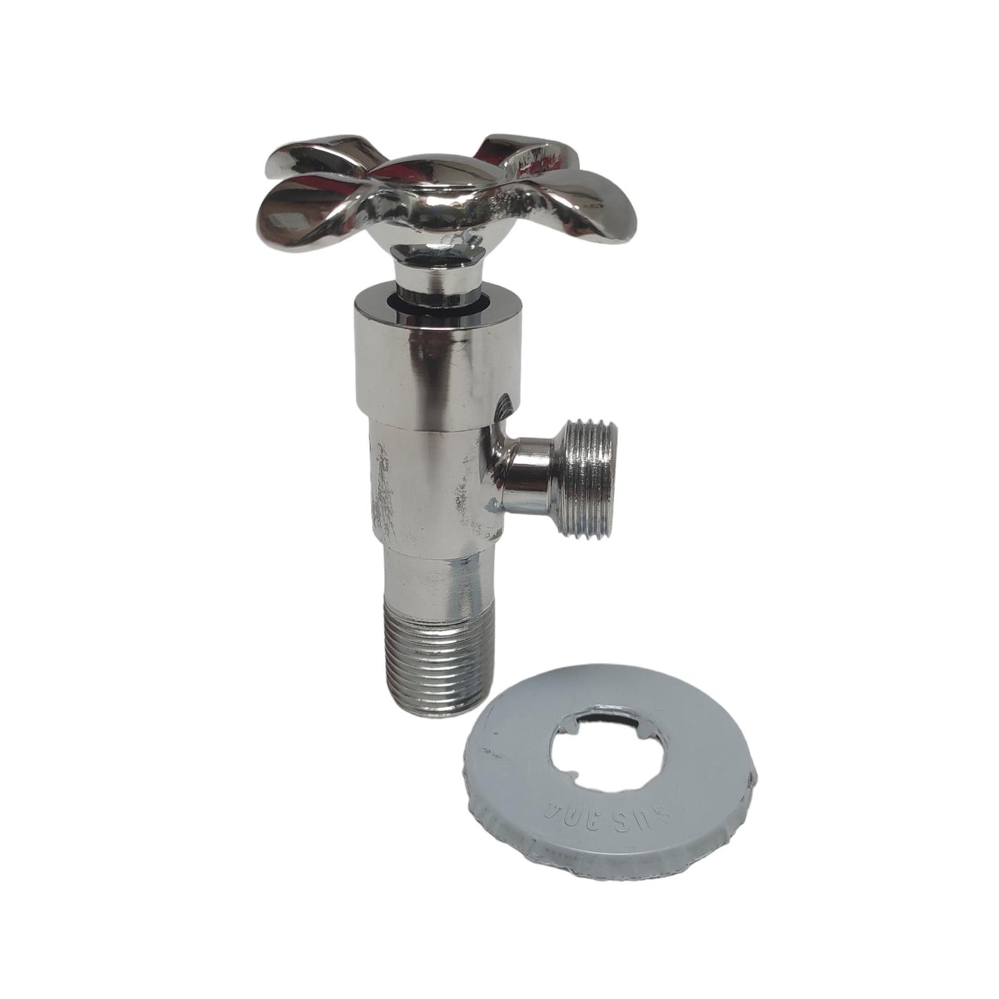1/2 IN / COBZ Stop Kran Air Shower Kloset Monoblok Stainless