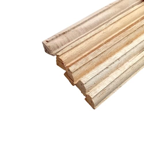 1 CM x 1 CM x 2 CM / NM List Kayu Profil Plafon Gypsum Pigura Batang