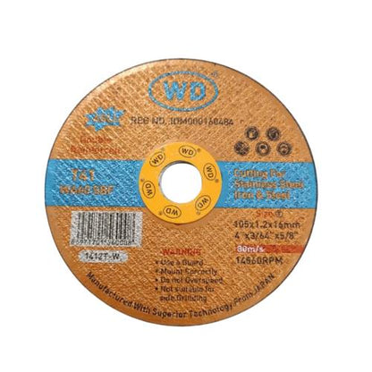 4 IN / WD Metal Grinding Mata Gerinda Potong Cutting Besi Baja