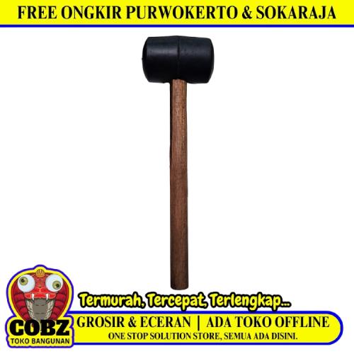 12 OZ / COBZ Palu Martil Karet Tukang Kaca Keramik Gagang Bahan