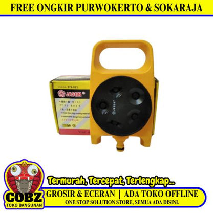 5 WAY / JASON Rotating Water Sprinkler Penyiram Air Taman Set