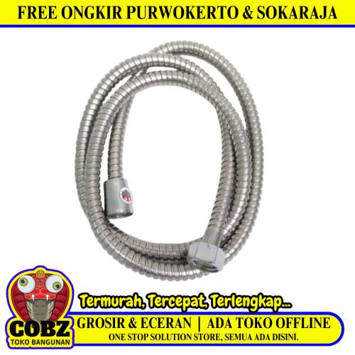 1/2 IN x 150 CM / COBZ Selang Jet Shower Cebok Mandi Hose Stainless