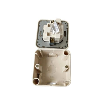 BROCO Stop Kontak AC Steker Colokan Mangkok Tempel OB Outbow Set