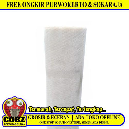 120 CM / TM Strimin Nyamuk Parabola Plastik PVC cream Meter