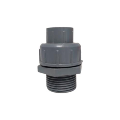 1/2 IN x 1 IN / UNION Water Mur Moor Union Socket Polos Dan Drat Luar PVC
