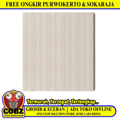 8 MM x 30 CM x 4 M / SHUNDA PLAFON K-9119F Plafon Gypsum GRC U PVC Hotstamping Lembar