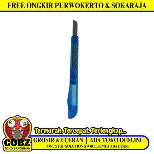EXSIS Pisau Cutter Pemotong Kertas Utility Heavy Duty Blade Kecil